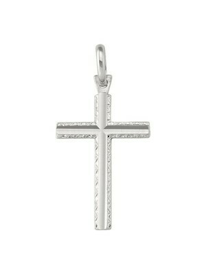 White Gold Cross 10KT, 14KT & 18KT White Gold Cross 10KT, 14KT & 18KT