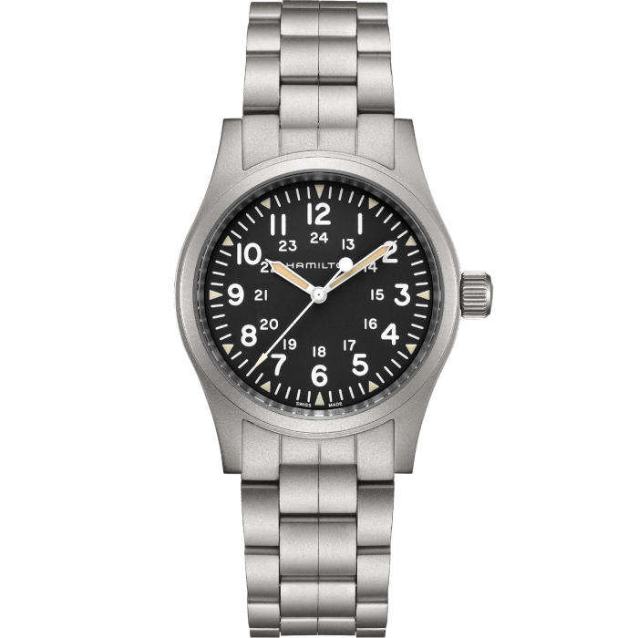 Khaki Field Black Dial 38MM Mechanical H69439131