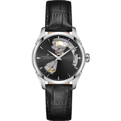 Jazzmaster Open Heart Black Dial  36MM Automatic H32215730