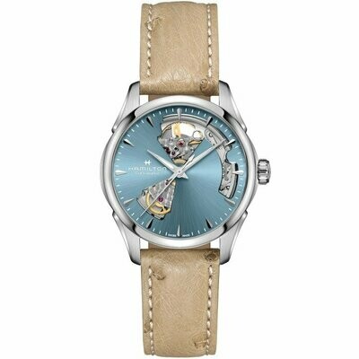 Jazzmaster Open Heart Blue Dial  36MM Automatic H32215840