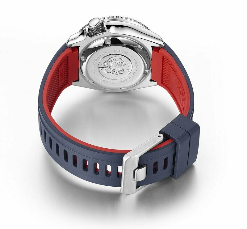 Crafter Blue - Curved End Rubber Strap For Seiko SKX Series (CB10) (Dual Color)