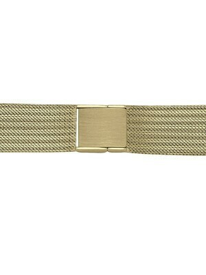 Yellow Gold Men Mesh Watchband 14KT & 18KT Yellow Gold Men Mesh Watchband 14KT & 18KT
