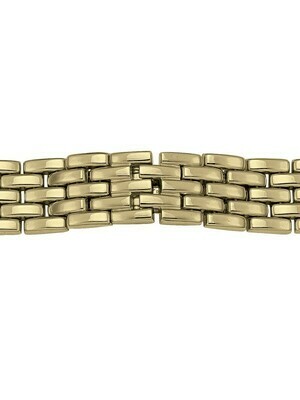 Men's Yellow Gold Watchband 14KT & 18KT Men's Yellow Gold Watchband 14KT & 18KT