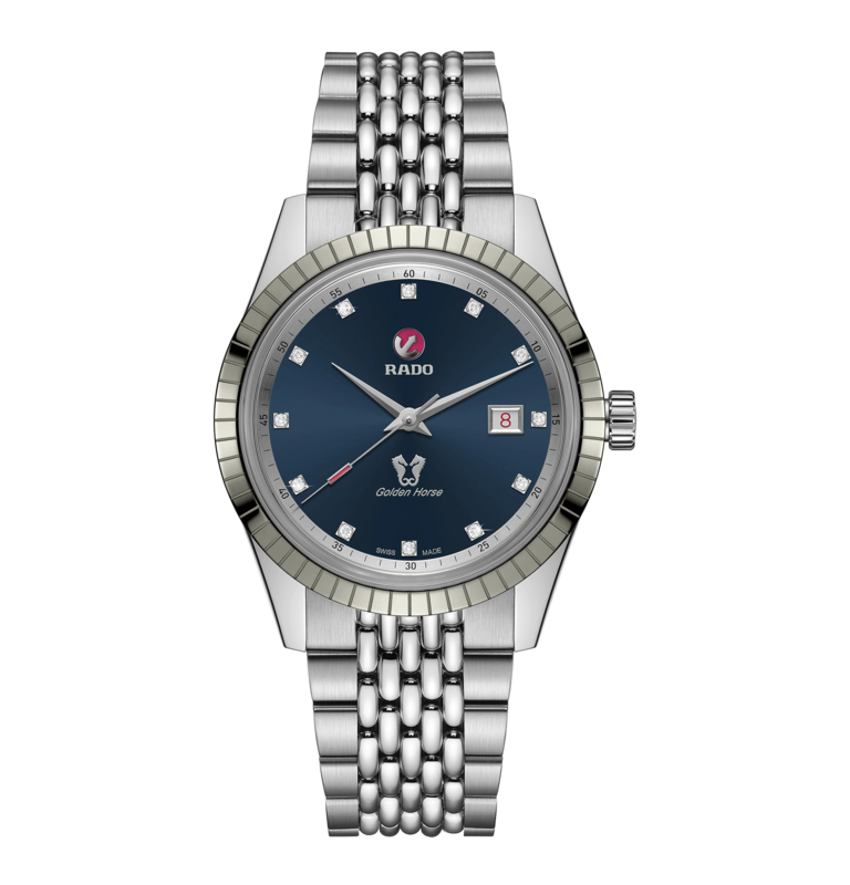 HyperChrome Classic Automatic Diamonds Blue Dial 42MM  R33101713