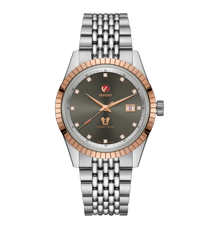 HyperChrome Golden Horse Automatic Diamonds Grey Dial 42MM Automatic R33100703