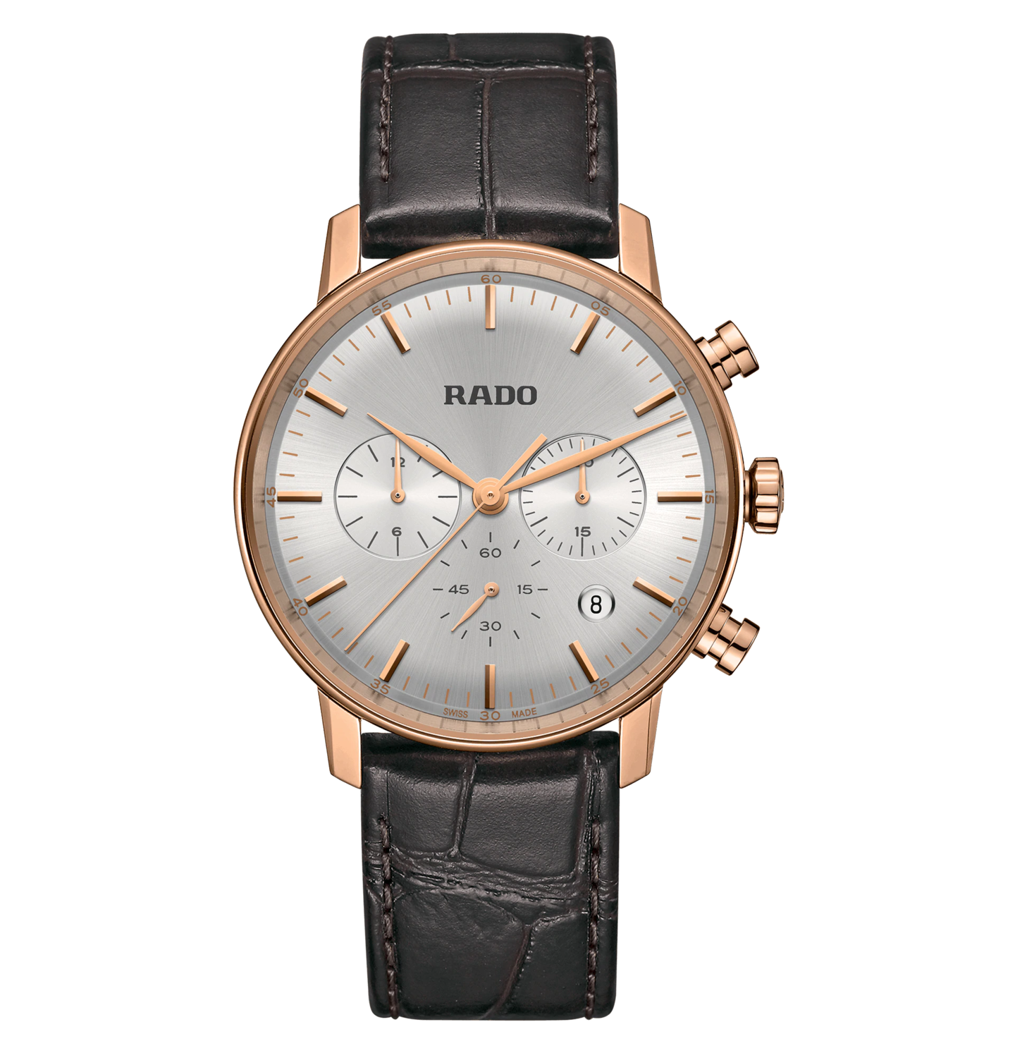 Coupole Classic Chronograph White Dial 42MM Quartz R22911125