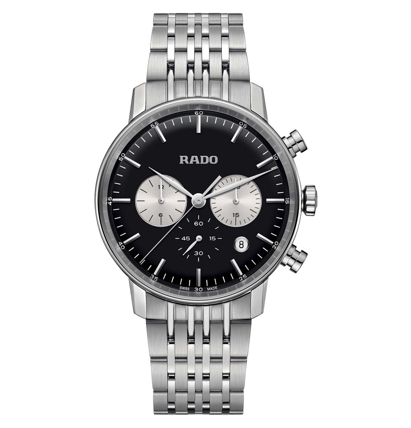 Coupole Classic Chronograph Black Dial 42MM Quartz R22910153