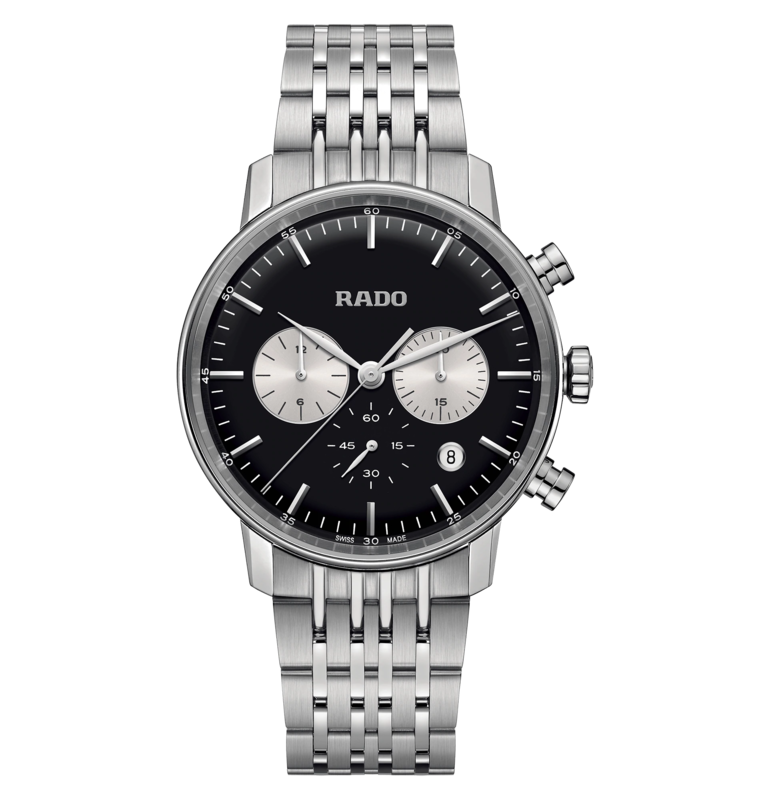 Coupole Classic Chronograph Black Dial 42MM Quartz R22910153