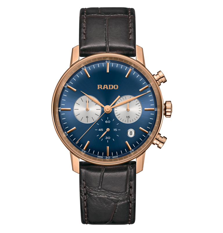 Coupole Classic Chronograph Blue Dial 42MM Quartz R22911205