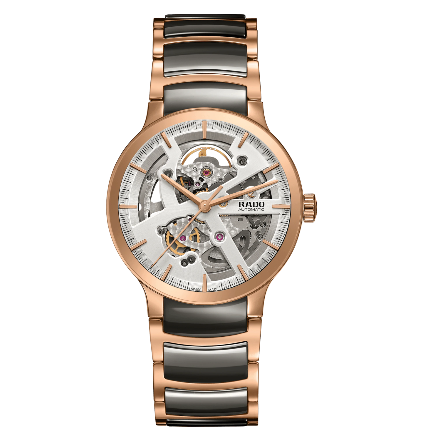 Centrix Open Heart White Dial 38MM Automatic R30181104