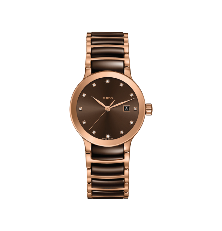 Centrix Brown Dial 28MM Quartz R30555724