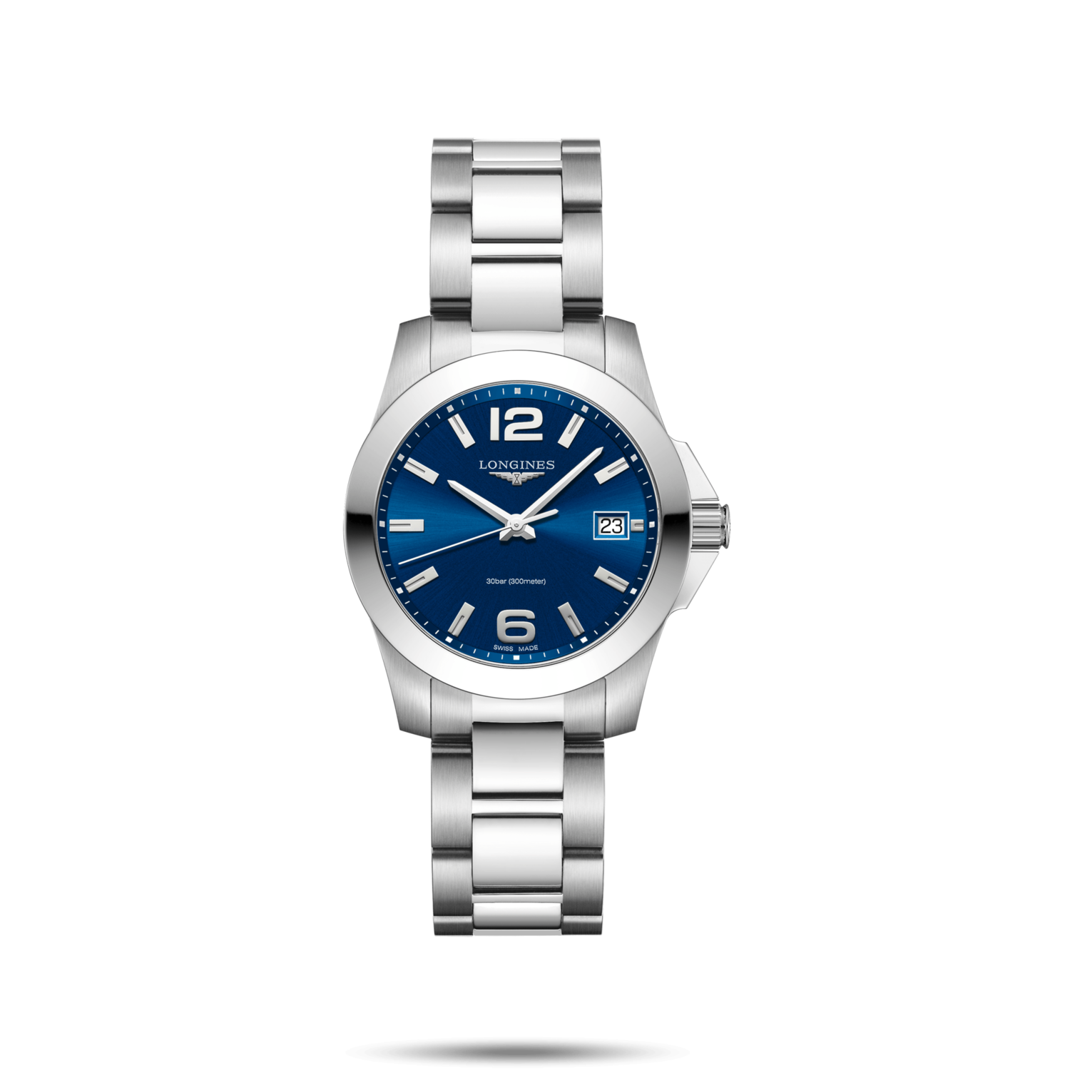 Conquest Blue Dial 34MM Quartz L33774966