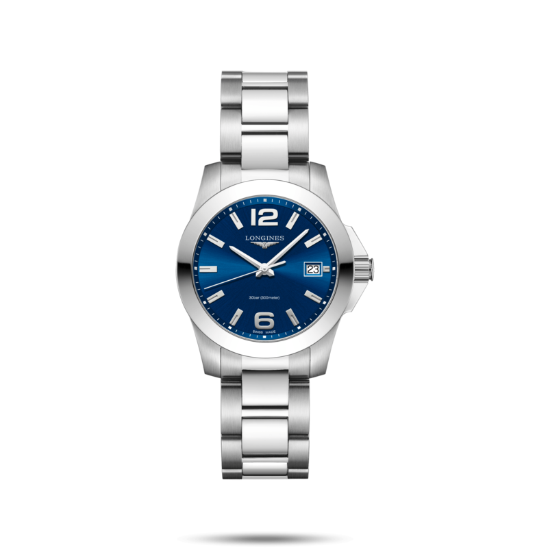 Conquest Blue Dial 34MM Quartz L33774966