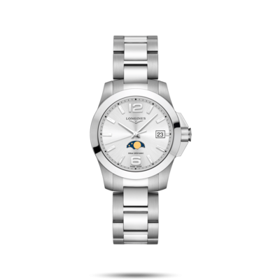 Conquest Silver Dial 34MM Quartz L33814766