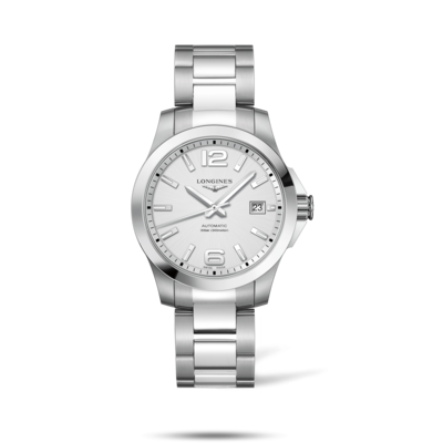 Conquest Silver Dial 30MM Quartz L37764766