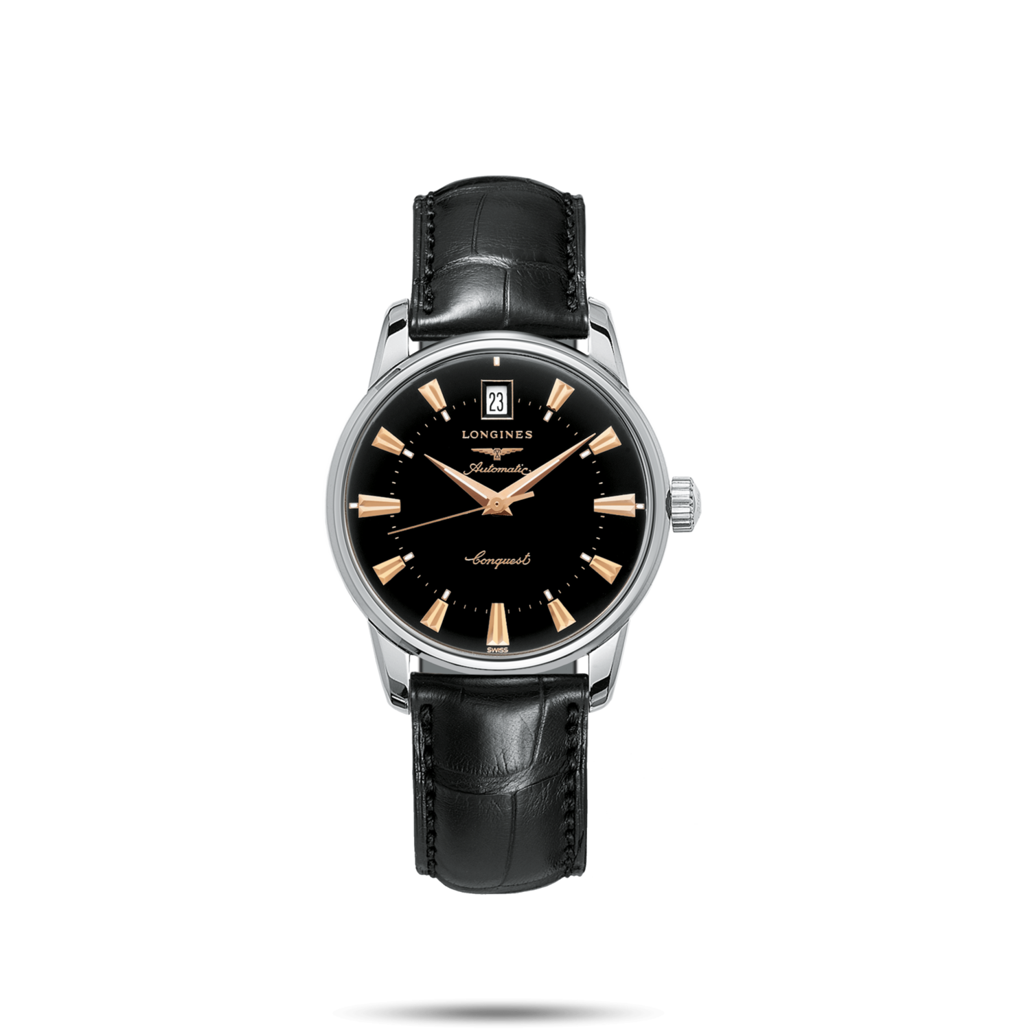 Conquest Heritage Black Dial 35MM Automatic L16114524 Conquest Heritage Black Dial 35MM Automatic L16114524