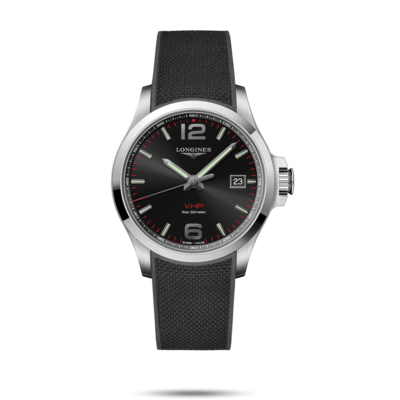 Conquest V.H.P. Black Dial 43MM Quartz L37264569