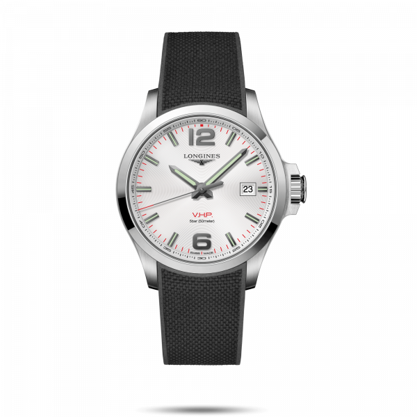 Conquest V.H.P. Silver Dial 43MM Quartz  L37264769
