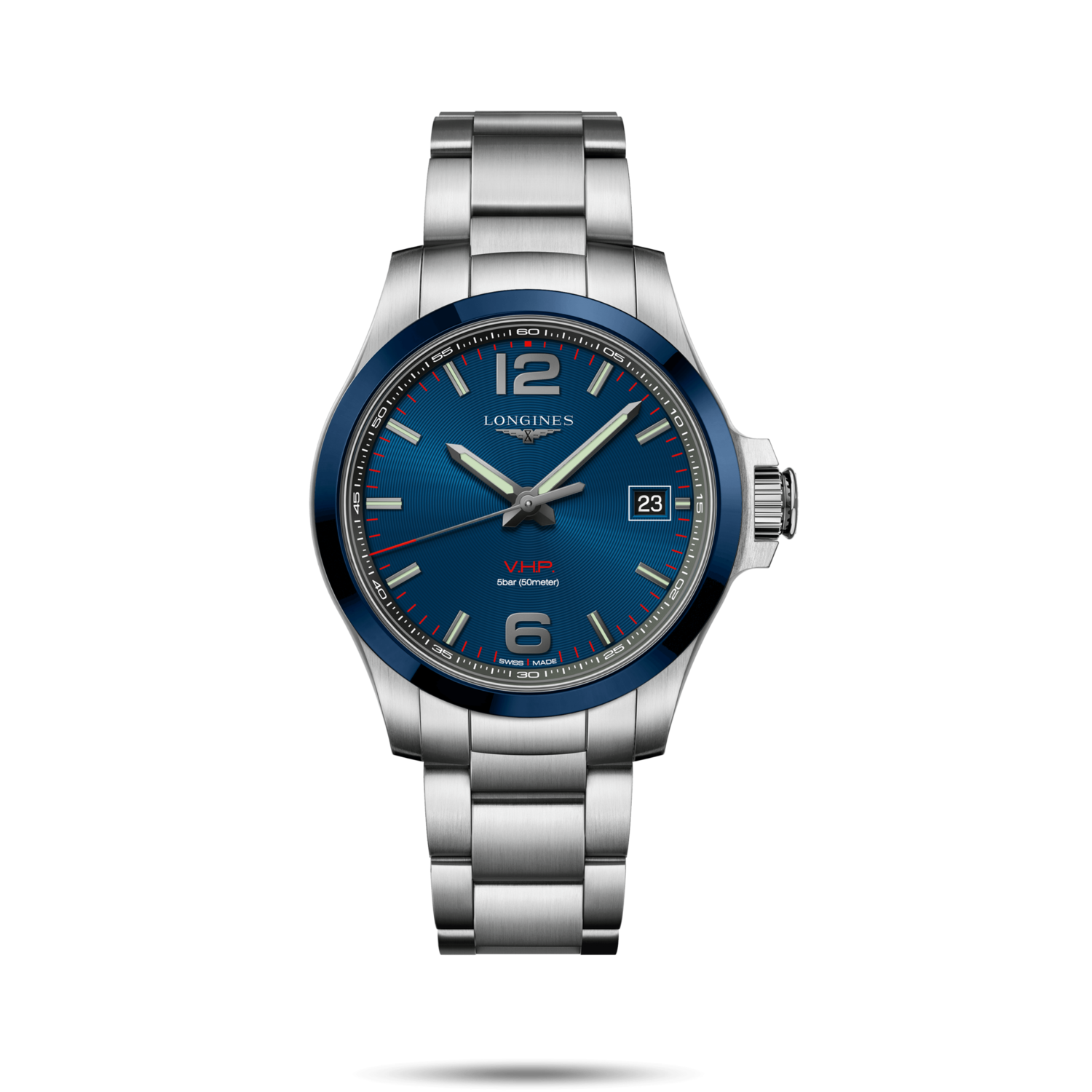 Conquest V.H.P. Blue Dial 41MM Quartz L37194966