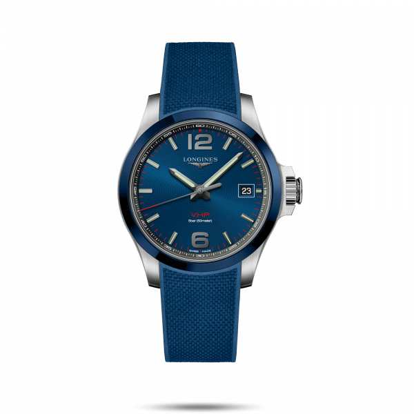 Conquest V.H.P. Blue Dial 41MM Quartz L37194969