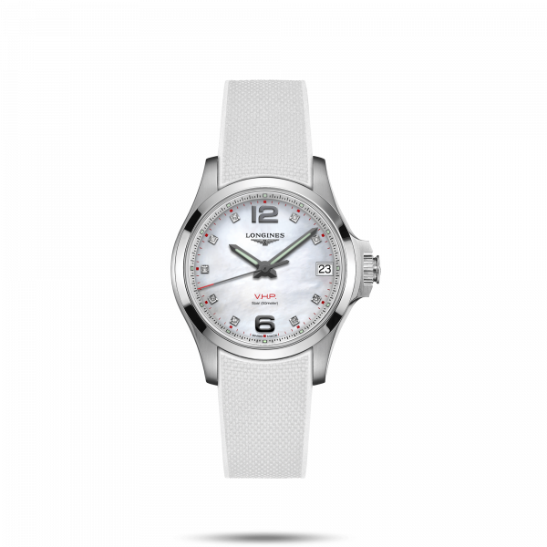 Conquest V.H.P. Mother of Pearl Dial 36MM Quartz L33164879