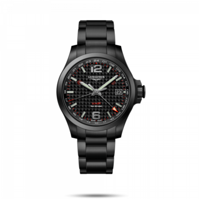 Conquest V.H.P. Black Dial 41MM Quartz L37182666