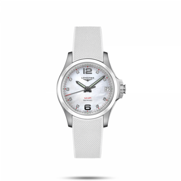 Conquest V.H.P. Mother of Pearl Dial 36MM Quartz  L33194879