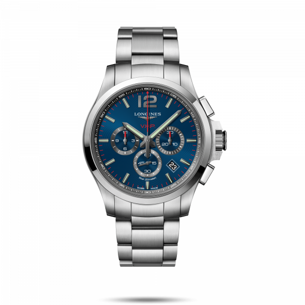 Conquest V.H.P. Blue Dial 44MM Quartz  L37274769 Conquest V.H.P. Blue Dial 44MM Quartz  L37274769