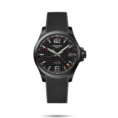 Conquest V.H.P. Black Dial 41MM Quartz L37182669 Conquest V.H.P. Black Dial 41MM Quartz L37182669