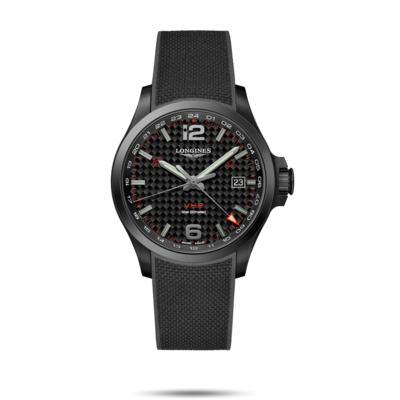 Conquest V.H.P. Black Dial 43MM Quartz  L37282669