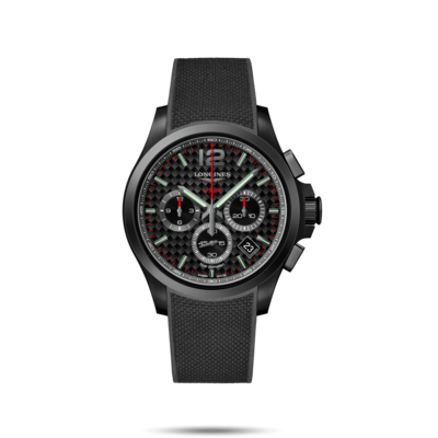 Conquest V.H.P. Black Dial 42MM Quartz L37172669