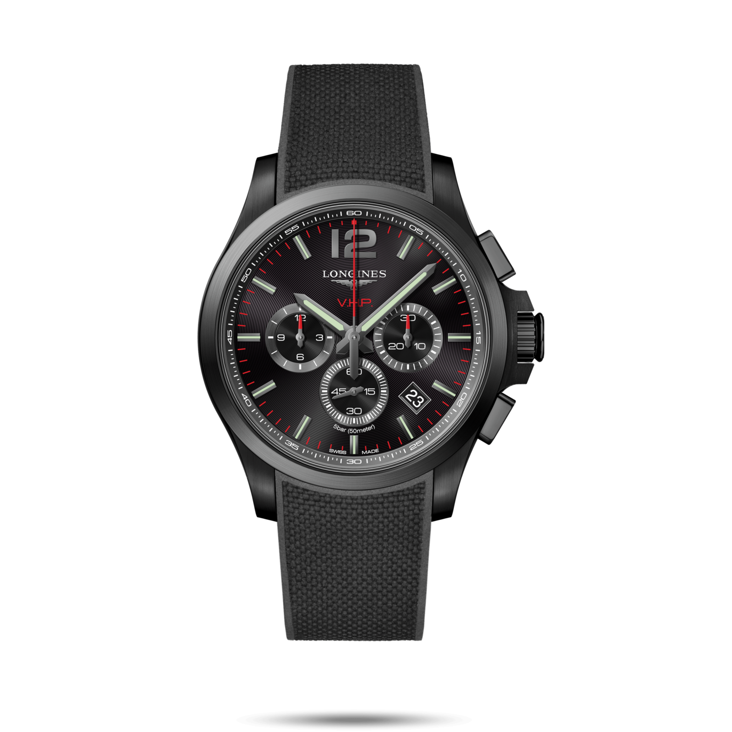Conquest V.H.P. Black Dial 44MM Quartz L37272569 Conquest V.H.P. Black Dial 44MM Quartz L37272569