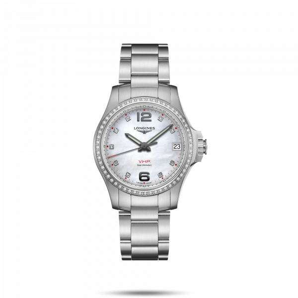 Conquest V.H.P. Mother of Pearl Dial 36MM Quartz  L33160876