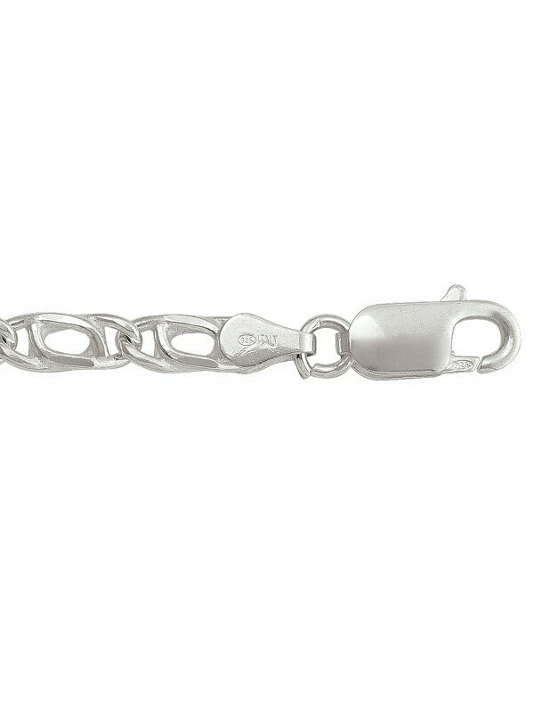 Silver Solid Tiger Eye Link Chain Silver Solid Tiger Eye Link Chain