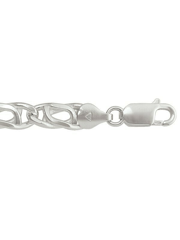 Silver Solid Tiger Eye Link Chain Silver Solid Tiger Eye Link Chain