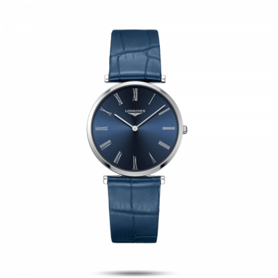 La Grande Classique De Longines Blue Dial 36MM Quartz L47554942