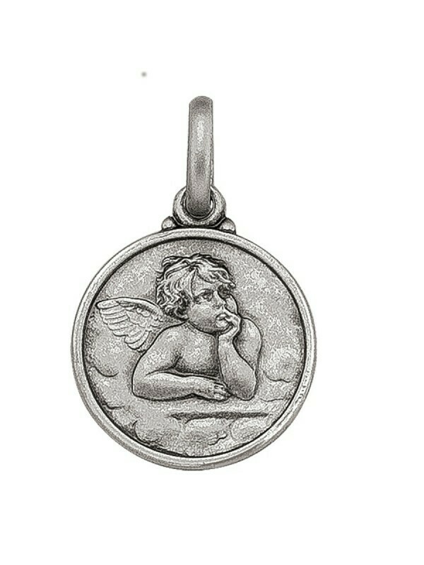 Sterling Silver Angel Medal