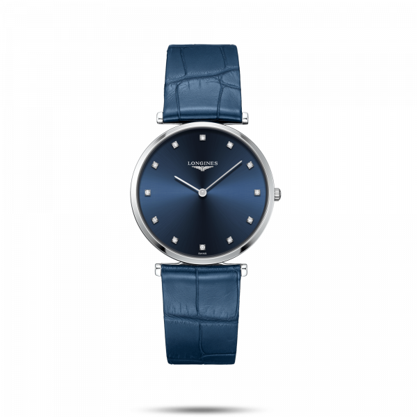 La Grande Classique De Longines Blue Dial 36MM Quartz L47554972