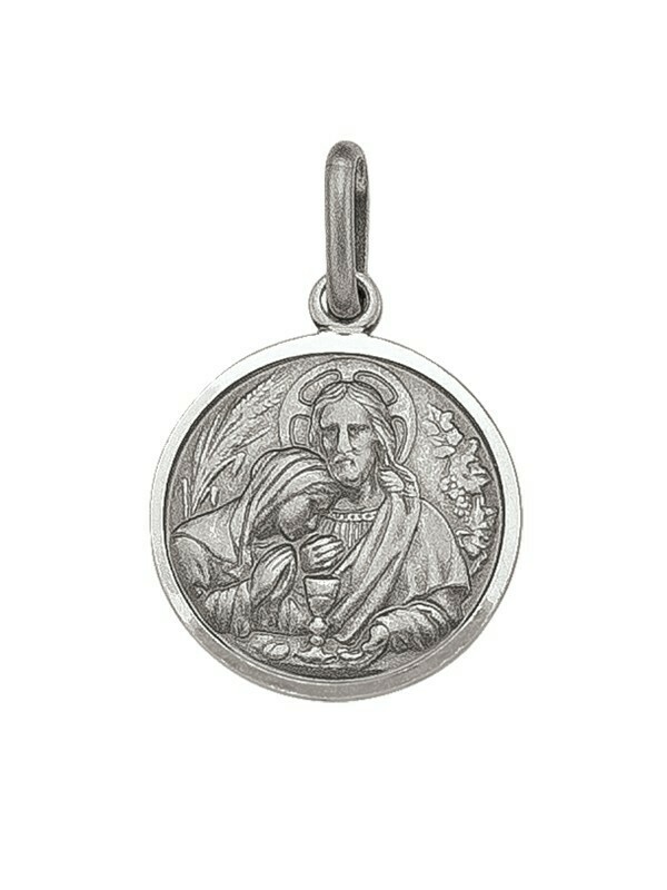 Sterling Silver Communion Medal