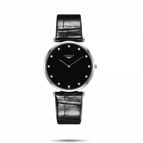 La Grande Classique De Longines Black Dial 37MM Quartz L47664582