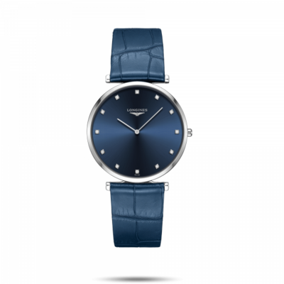 La Grande Classique De Longines Blue Dial 37MM Quartz L47664972
