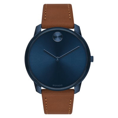 Movado BOLD Blue Dial 42MM Quartz Thin 3600585
