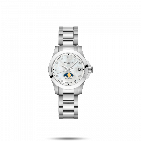 Conquest Mother of Pearl Dial 30MM Quartz L33804876