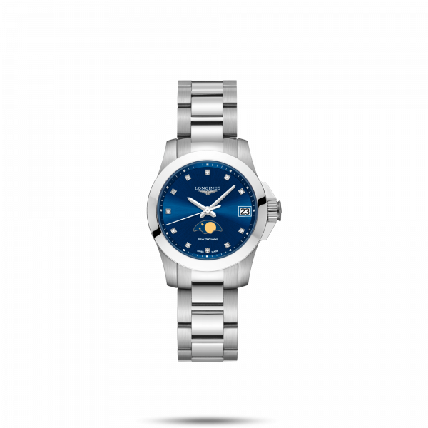 Conquest Blue Dial 30MM Quartz L33804976 Conquest Blue Dial 30MM Quartz L33804976