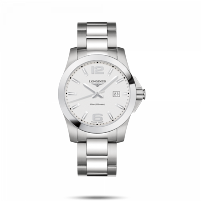 Conquest Silver Dial 41MM Quartz L37594766