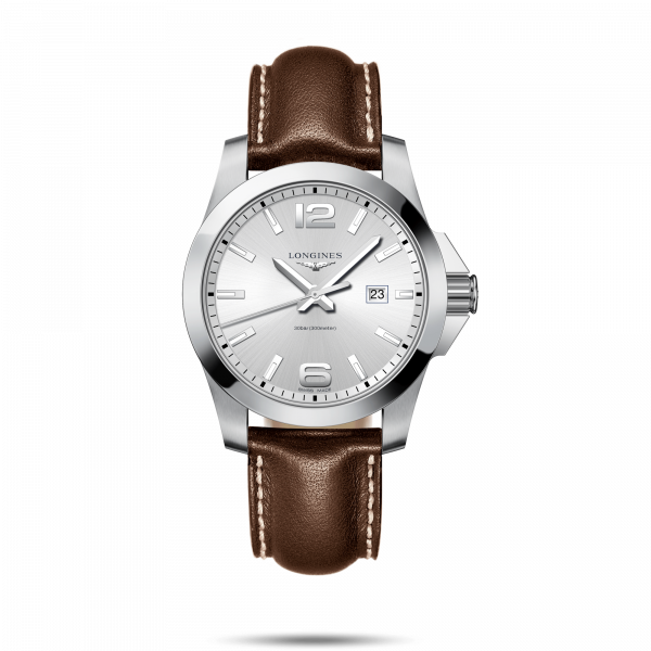 Conquest Silver Dial 43MM Quartz L37604765