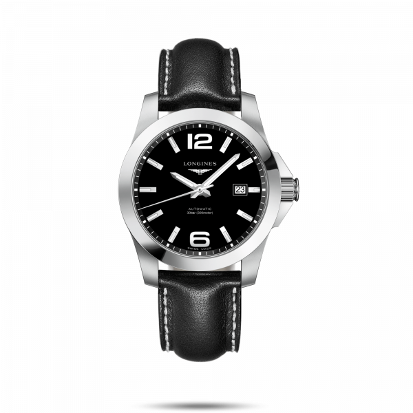 Conquest Black Dial 41MM Automatic L37774583