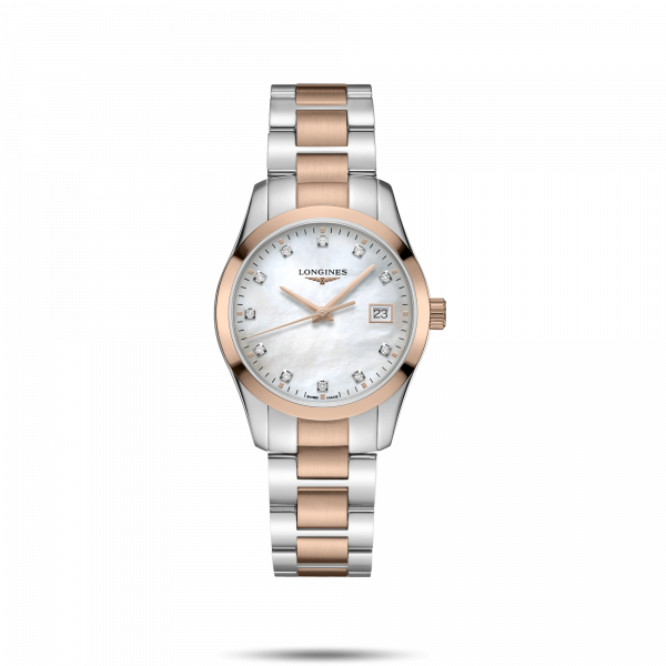 Conquest Classic Mother Of Pearl 34MM Quartz L23863877