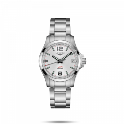 Conquest V.H.P. Silver Dial 36MM Quartz  L33164766
