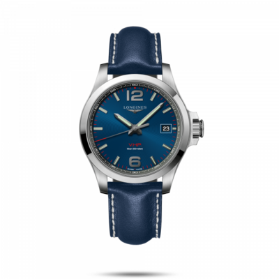 Conquest V.H.P. Blue Dial 41MM Quartz L37164960